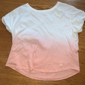 hollister ombré top